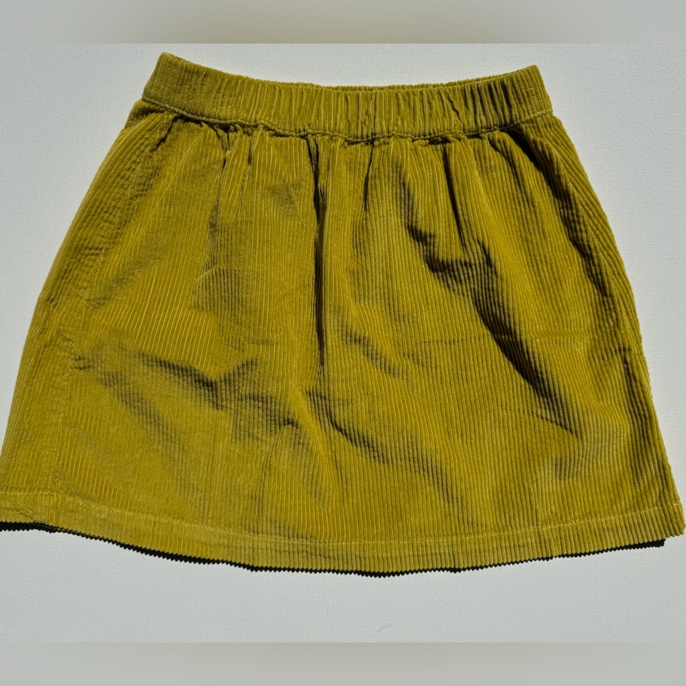 American Eagle - Mustard Corduroy Women's Skirt
